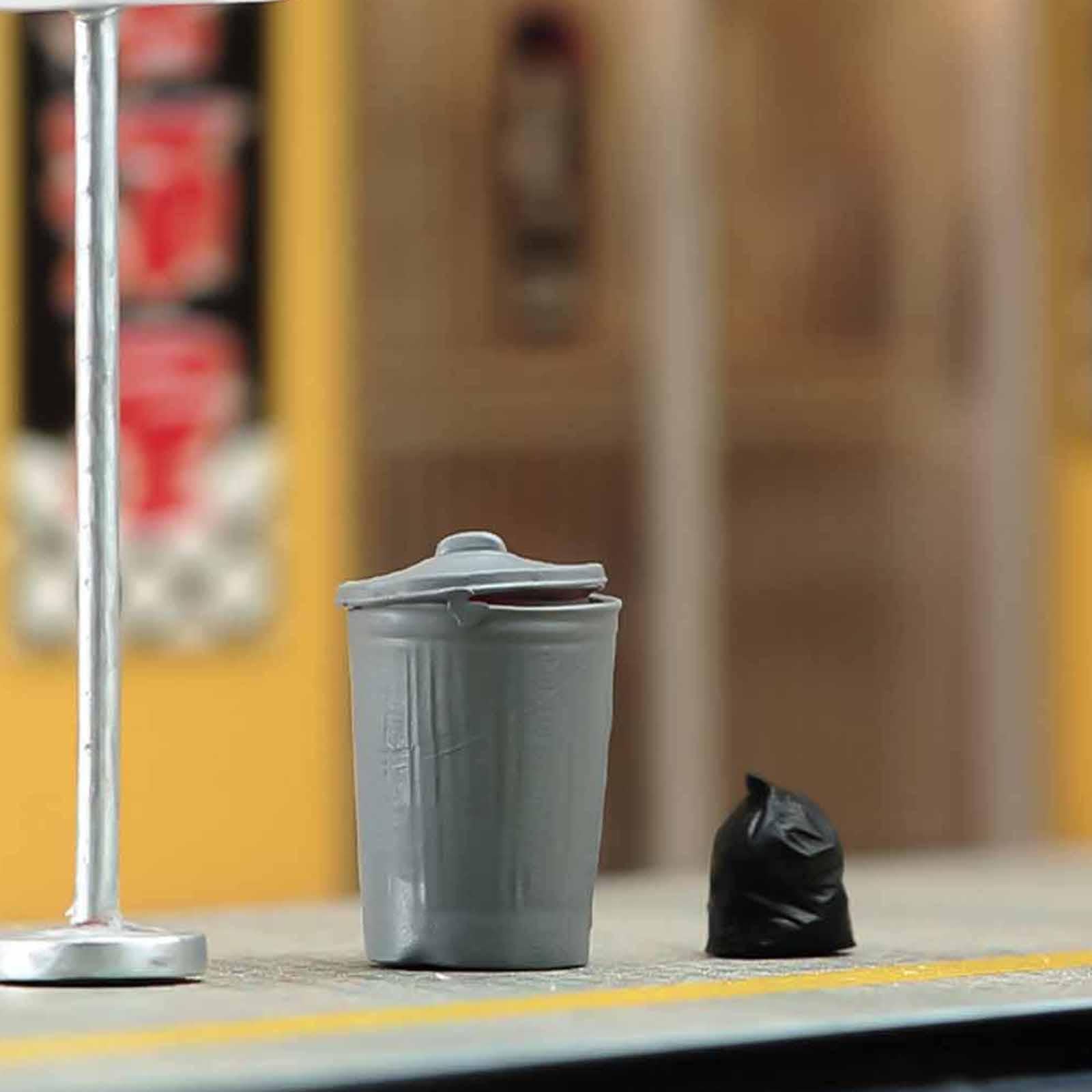 Amazon.co.jp: HuadaXtai 1/64 ミニチュアゴミ袋モデル ミニチュアごみ